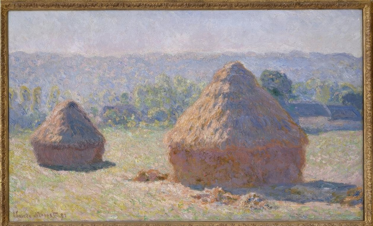 A malomkövek, nyár vége alkotó: Claude Monet