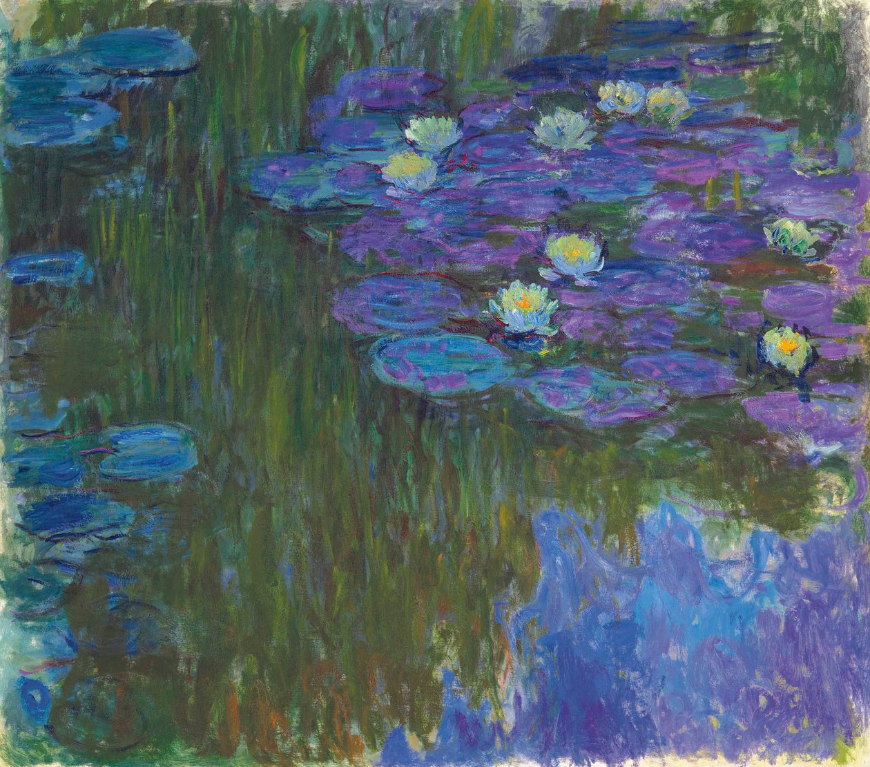 Virágzó tavirózsák alkotó: Claude Monet