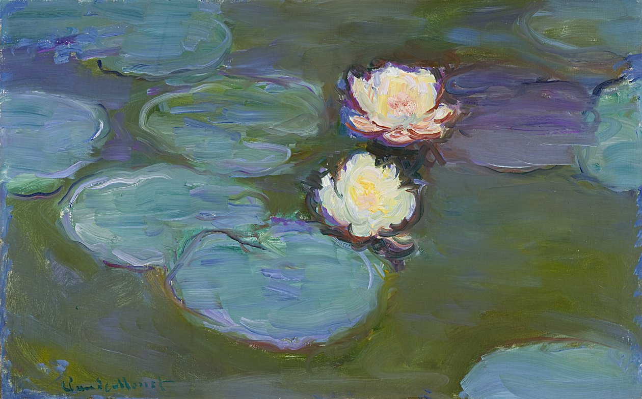 Nympheas, 1897-8 alkotó: Claude Monet