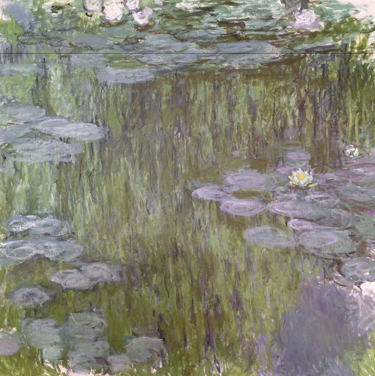 Nimfák Givernyben, 1918 alkotó: Claude Monet