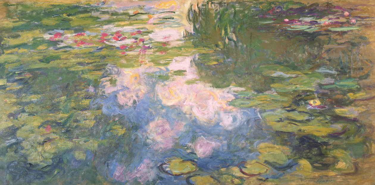 Nympheas, 1919-22 körül alkotó: Claude Monet