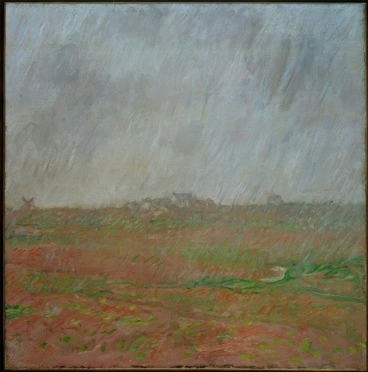 Eső Belle-Ile-ben alkotó: Claude Monet