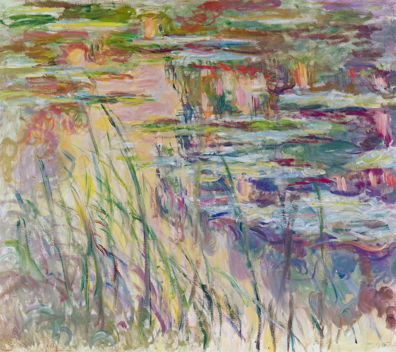 Gondolatok a vízről, 1917 alkotó: Claude Monet