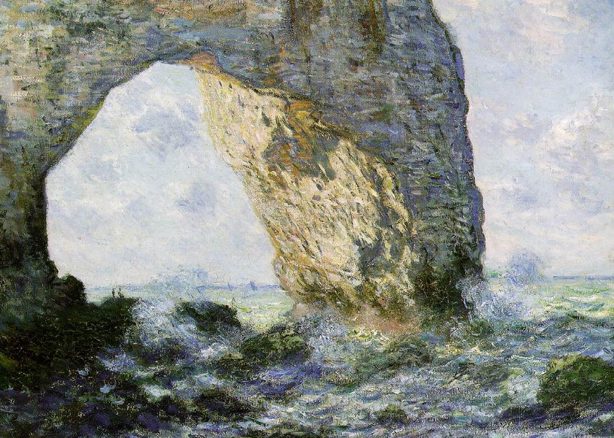 Rock Arch alkotó: Claude Monet