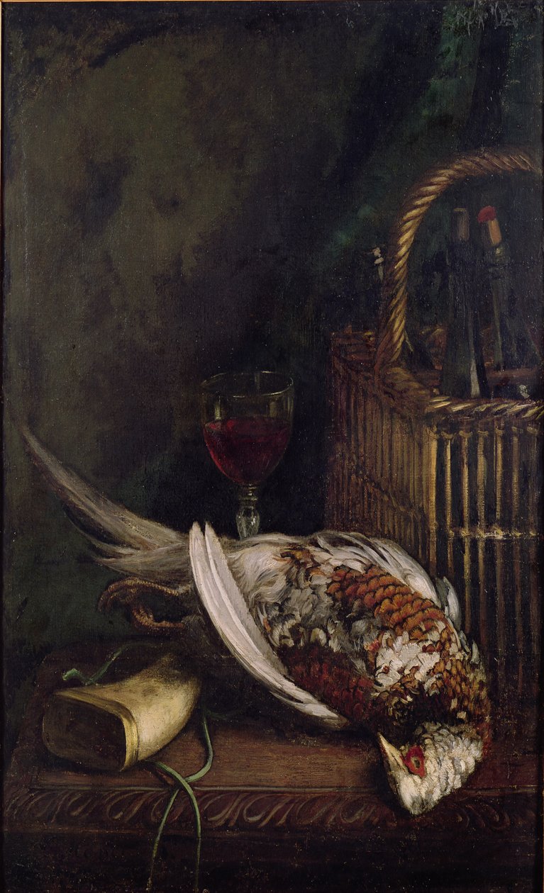 Csendélet fácánnal, 1861 körül alkotó: Claude Monet