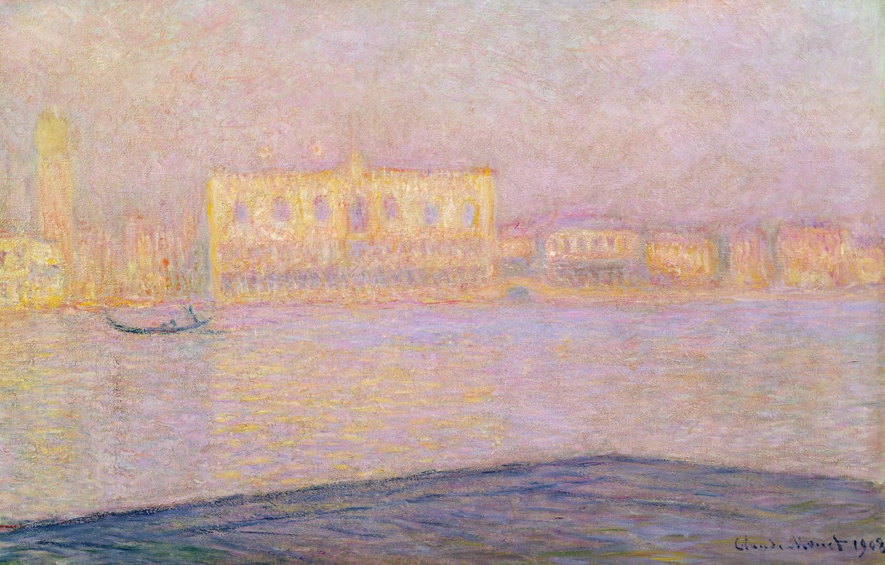A hercegi palota San Giorgióból, 1908 alkotó: Claude Monet
