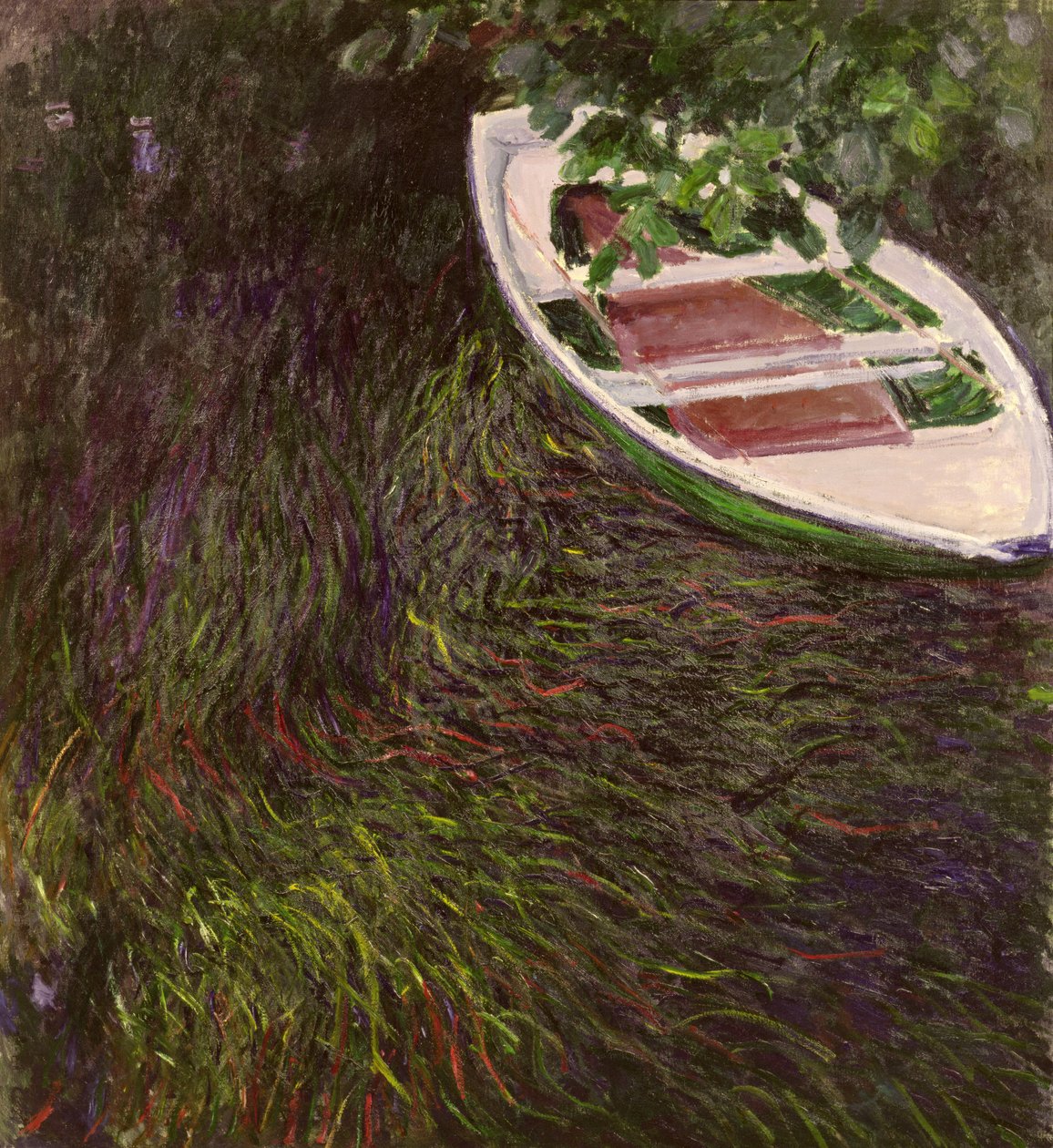 Az evezős csónak, 1889-1890 körül alkotó: Claude Monet