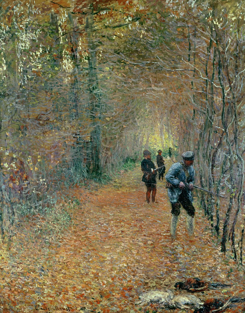 A hajtás, 1876 alkotó: Claude Monet