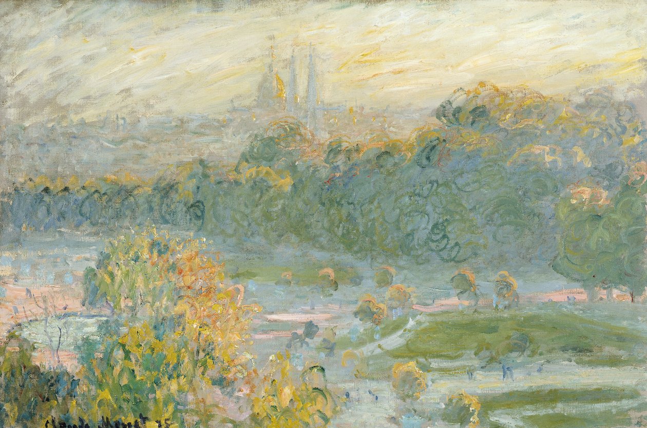 A Tuileriák (tanulmány) 1875 alkotó: Claude Monet