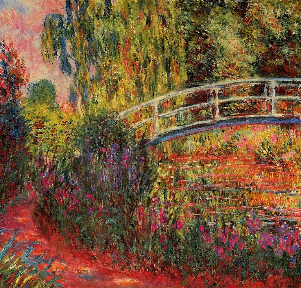 A tavirózsa-tó alkotó: Claude Monet