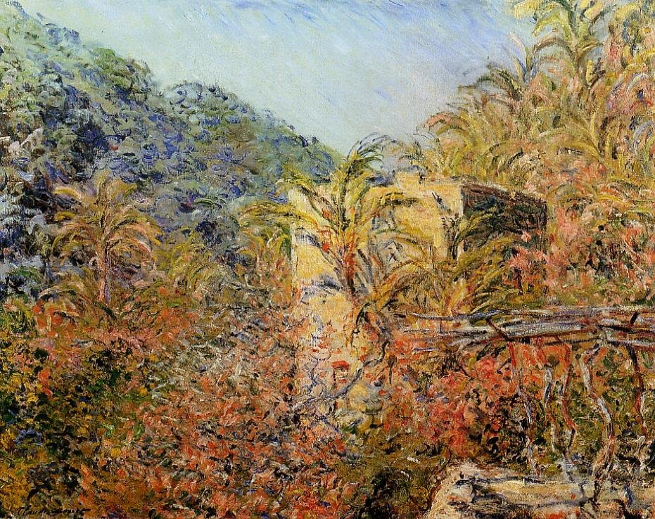 Sasso -völgy. Naphatás alkotó: Claude Monet