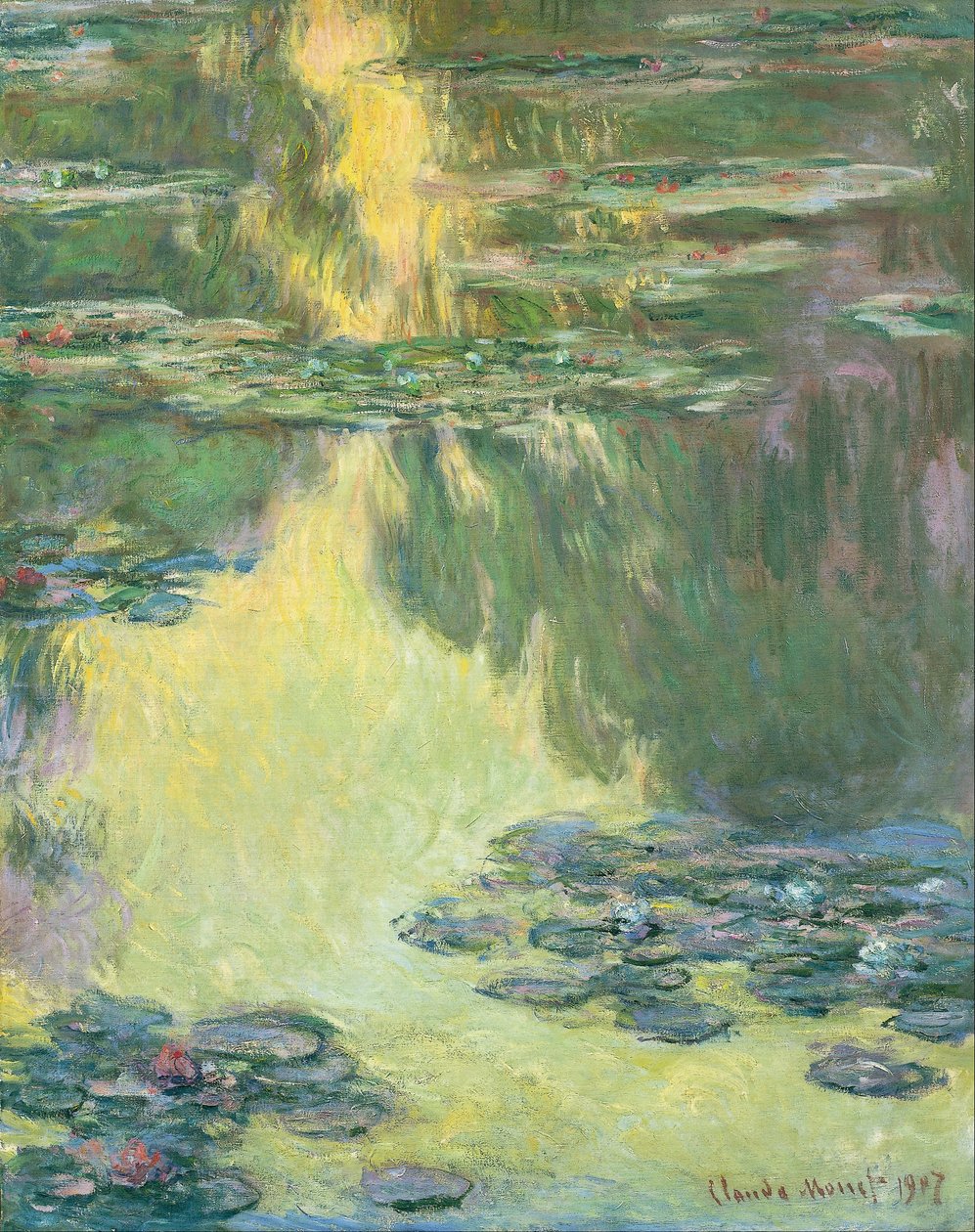 Vízililiom alkotó: Claude Monet