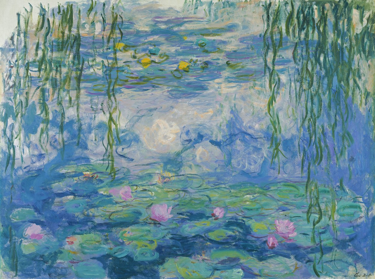Tavirózsa, 1916-19 (lásd még: 382331) alkotó: Claude Monet