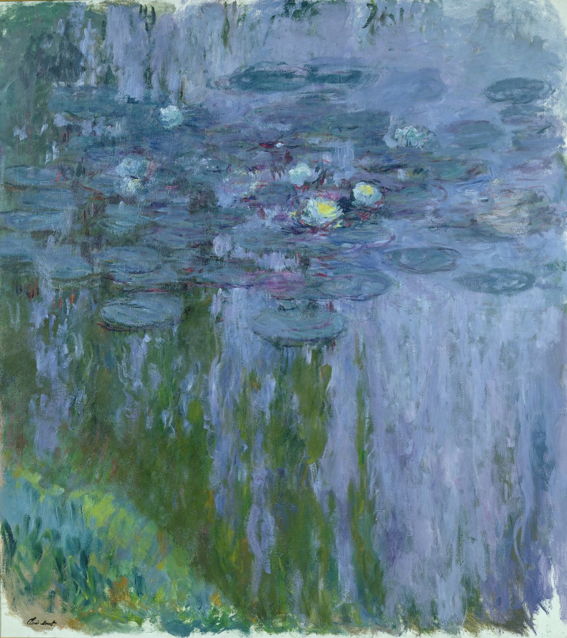 Tavirózsa, 1916-19 alkotó: Claude Monet
