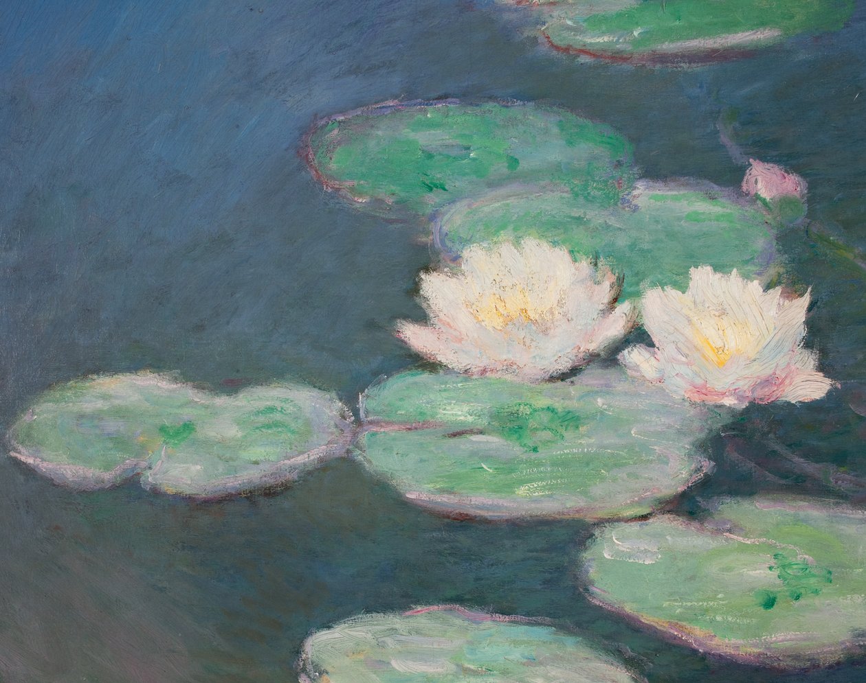 Tavirózsa, Este; részlet (lásd még: 154665) alkotó: Claude Monet