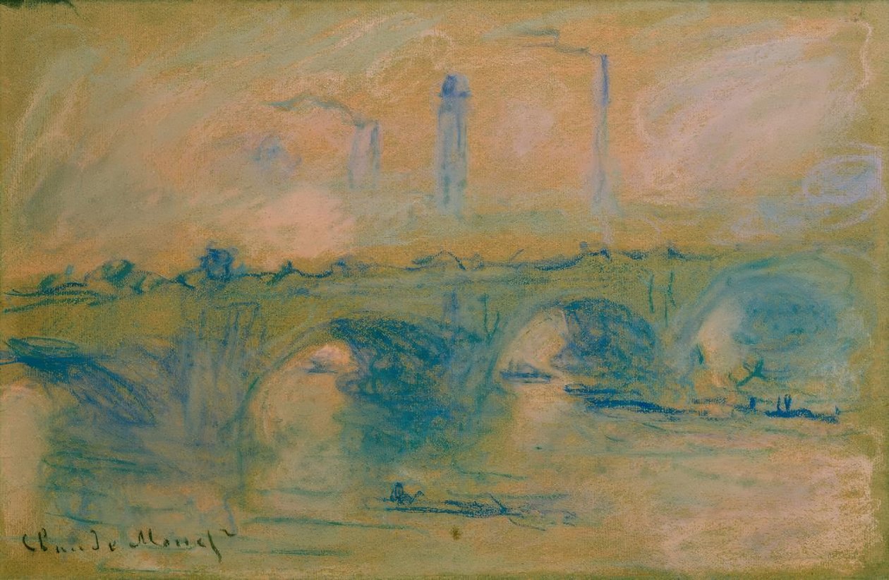 Waterloo híd alkotó: Claude Monet