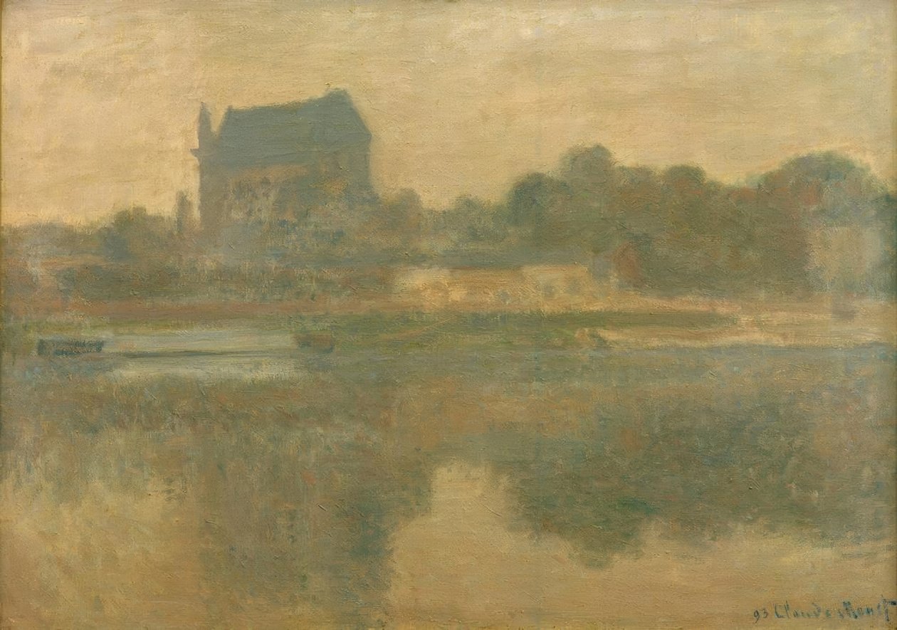 Vernon templom, köd alkotó: Claude Monet