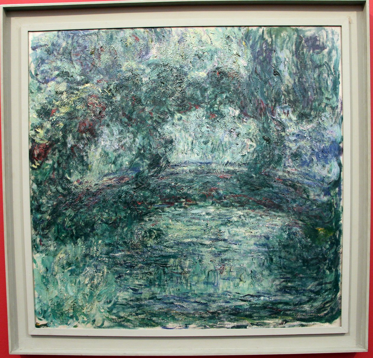 a japán híd a tavirózsa taván Givernyben alkotó: Claude Monet