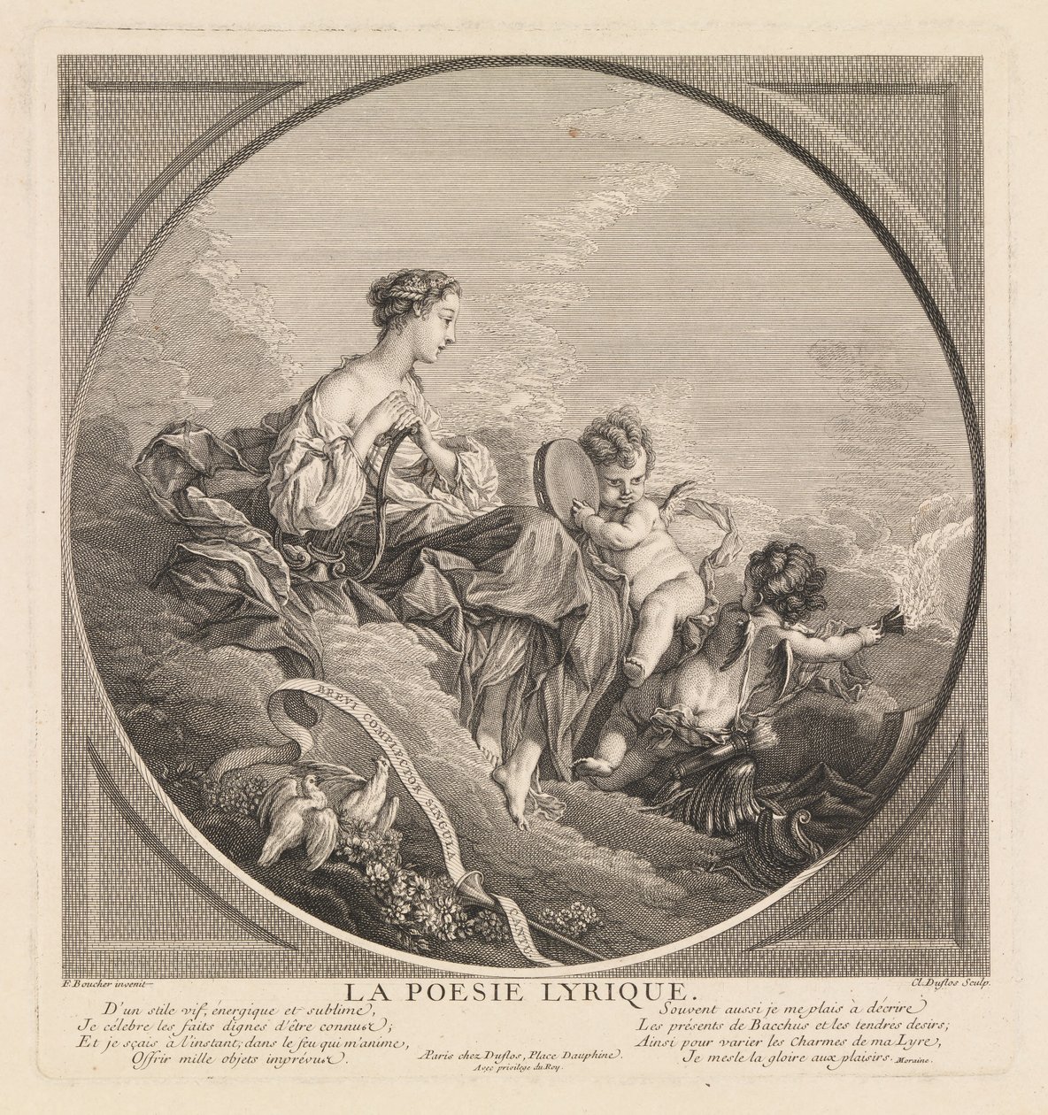 Lírai költészet alkotó: Claude Agustin Duflos