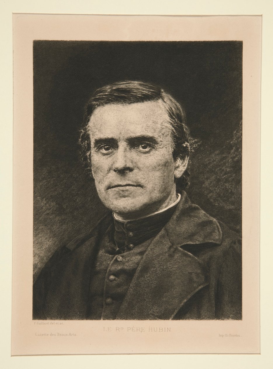 Le Rd. Pere Hubin alkotó: Claude Ferdinand Gaillard