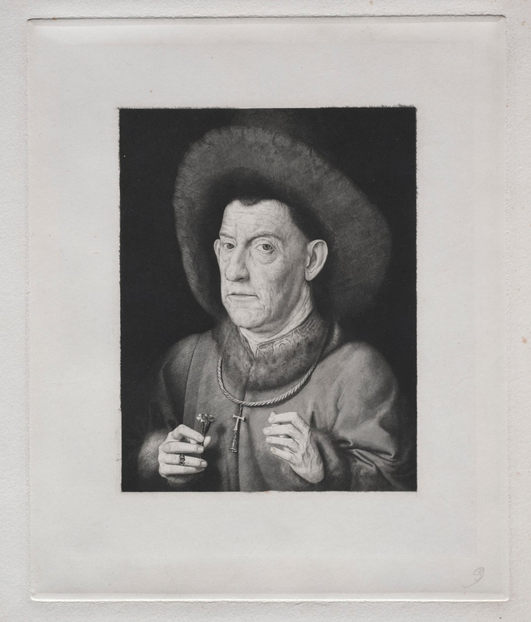 Rózsaszín férfi. alkotó: Claude Ferdinand Gaillard
