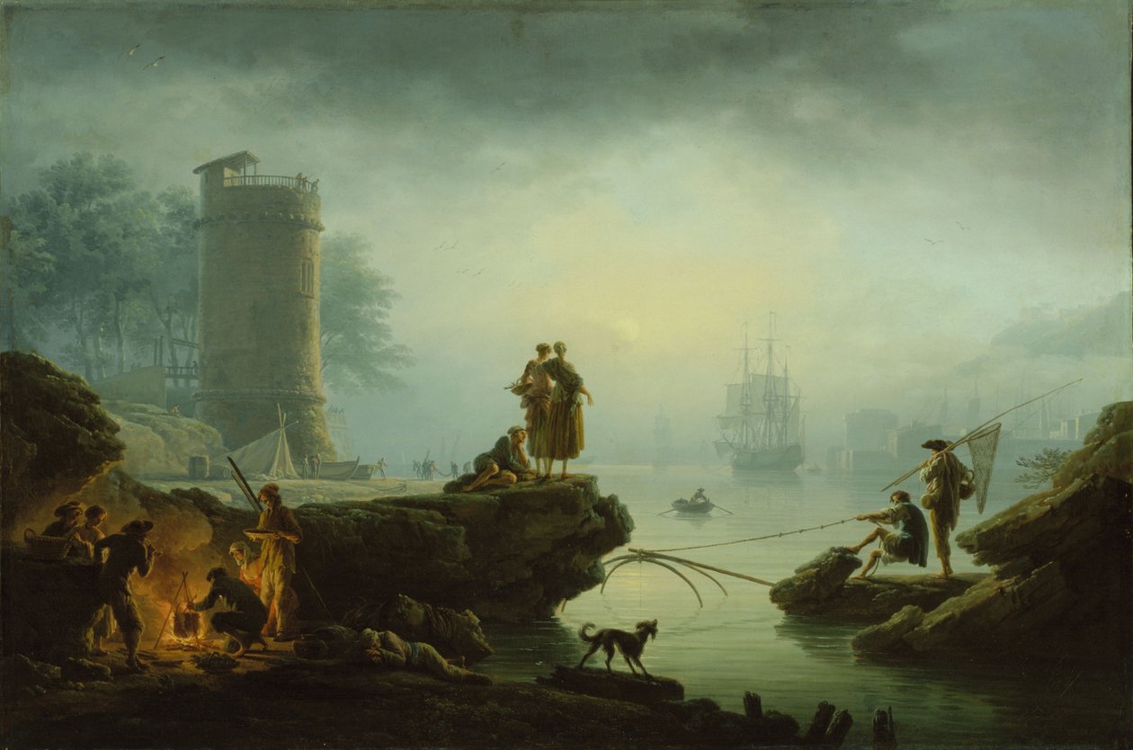 Reggel alkotó: Claude Joseph Vernet