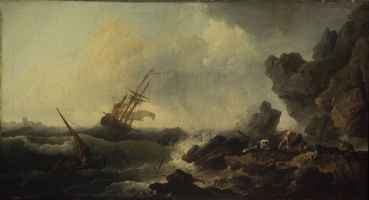 Vihar a tengeren alkotó: Claude Joseph Vernet