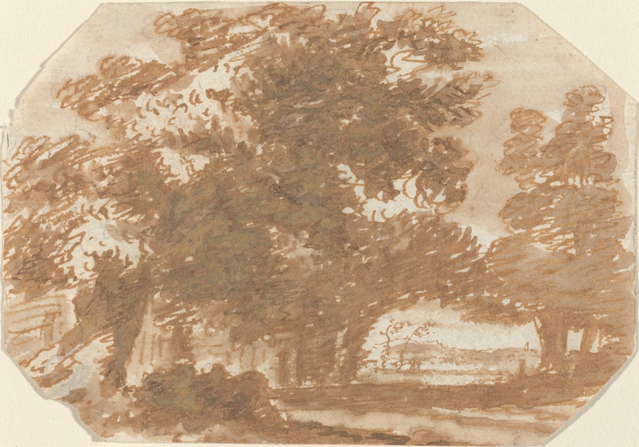 Fák ligete alkotó: Claude Lorrain