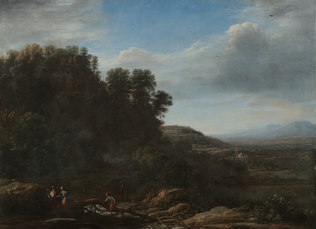 Olasz táj alkotó: Claude Lorrain