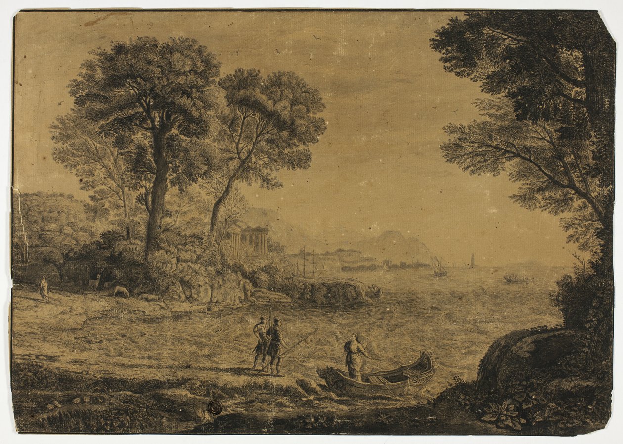 Tengeri tájkép alkotó: Claude Lorrain