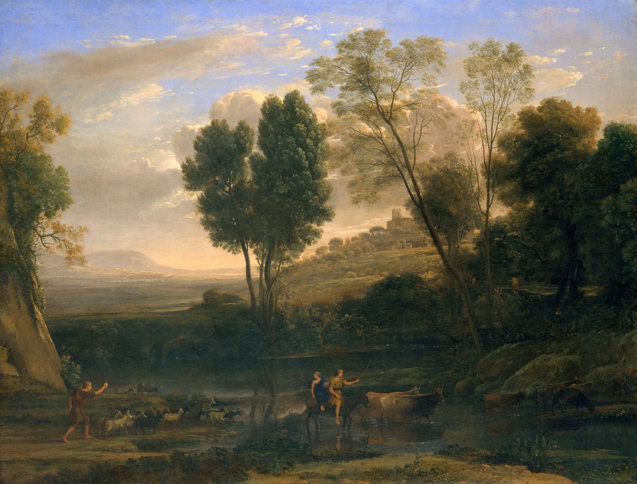 Napkelte, 1646-47 körül alkotó: Claude Lorrain