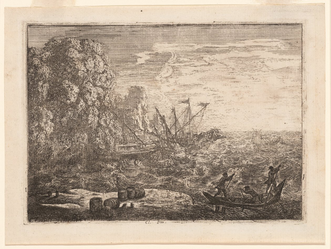 A vihar alkotó: Claude Lorrain
