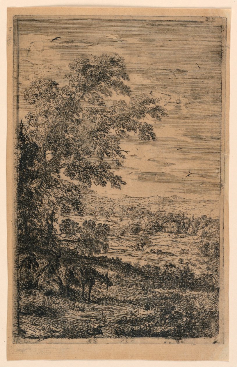 A három kecske alkotó: Claude Lorrain