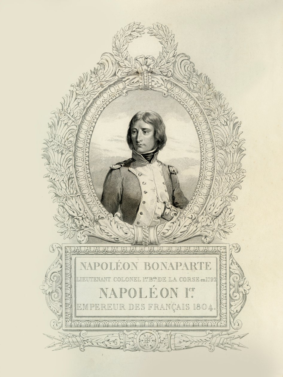 Napóleon Bonaparte, 1804, 1839. alkotó: Claude Marie François Dien