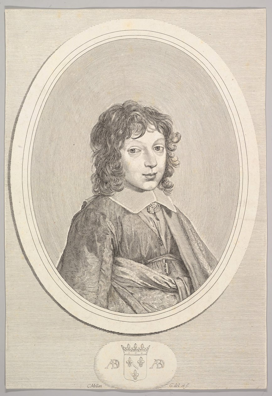 Armand de Bourbon, Conti hercege. alkotó: Claude Mellan