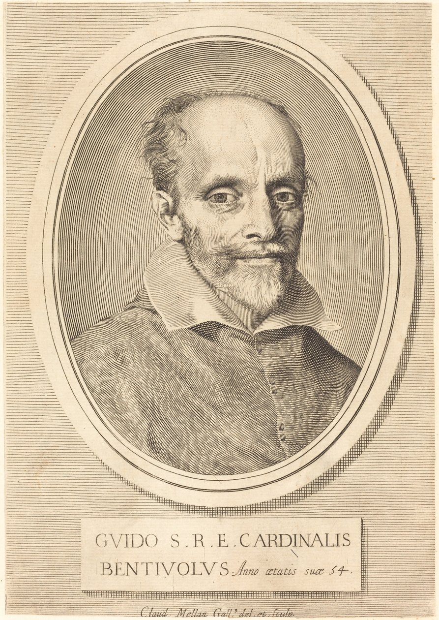 Guido Bentivoglio alkotó: Claude Mellan