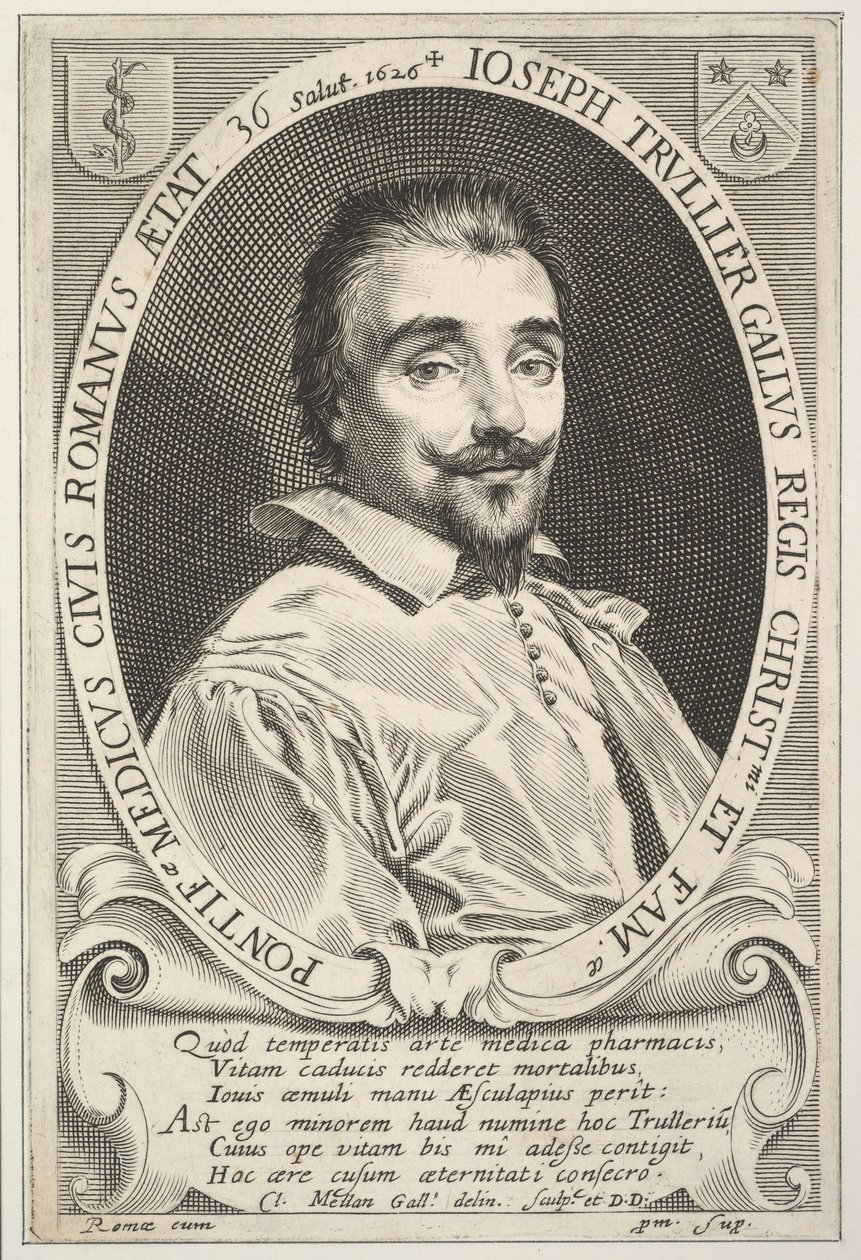 Joseph Trullier, 1626. alkotó: Claude Mellan
