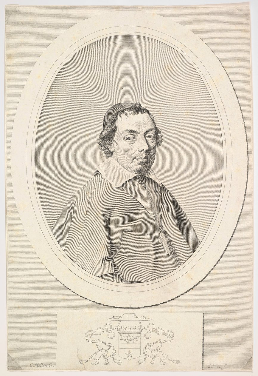 Nicolas Grillié, Uzès.n.d. püspöke. alkotó: Claude Mellan
