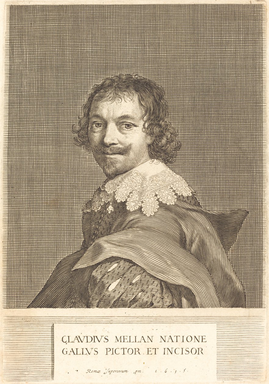 Önarckép alkotó: Claude Mellan