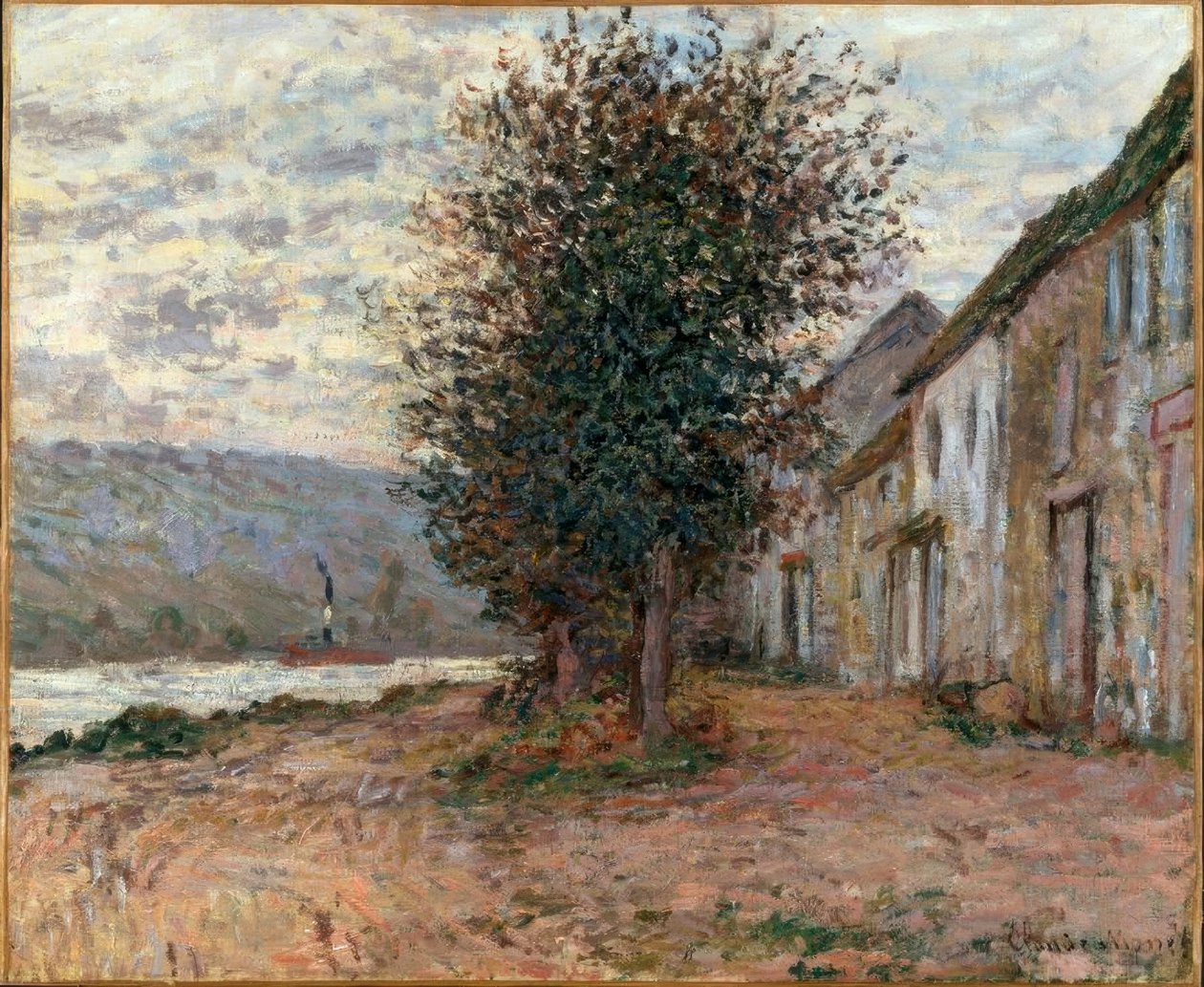 A Szajna partja, Lavacourt alkotó: Claude Monet