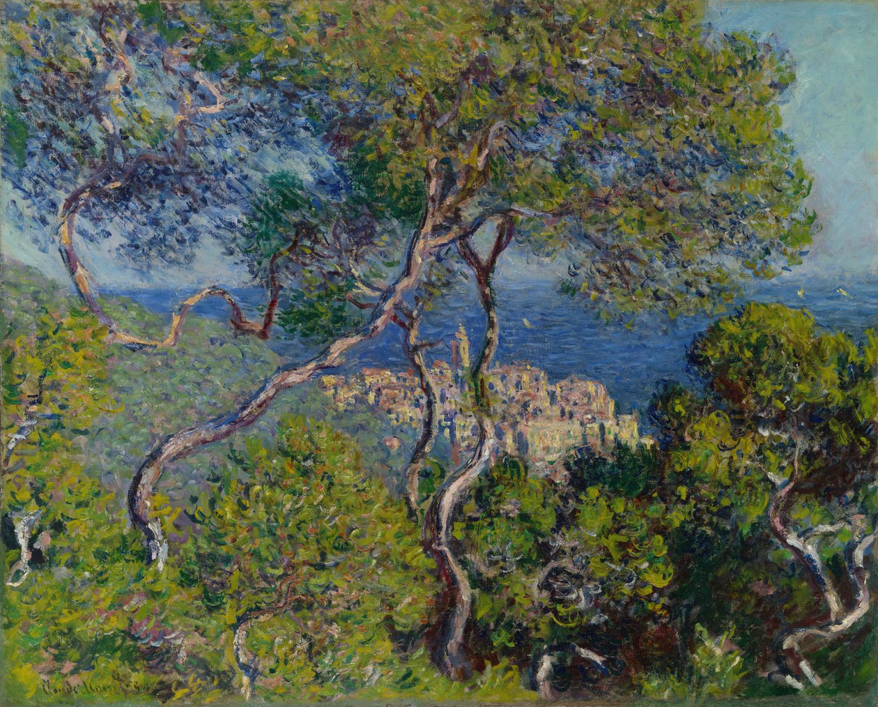 Bordighera, 1884. alkotó: Claude Monet