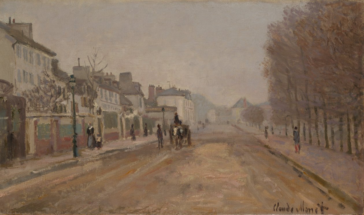 Heloise Boulevard, Argenteuil alkotó: Claude Monet