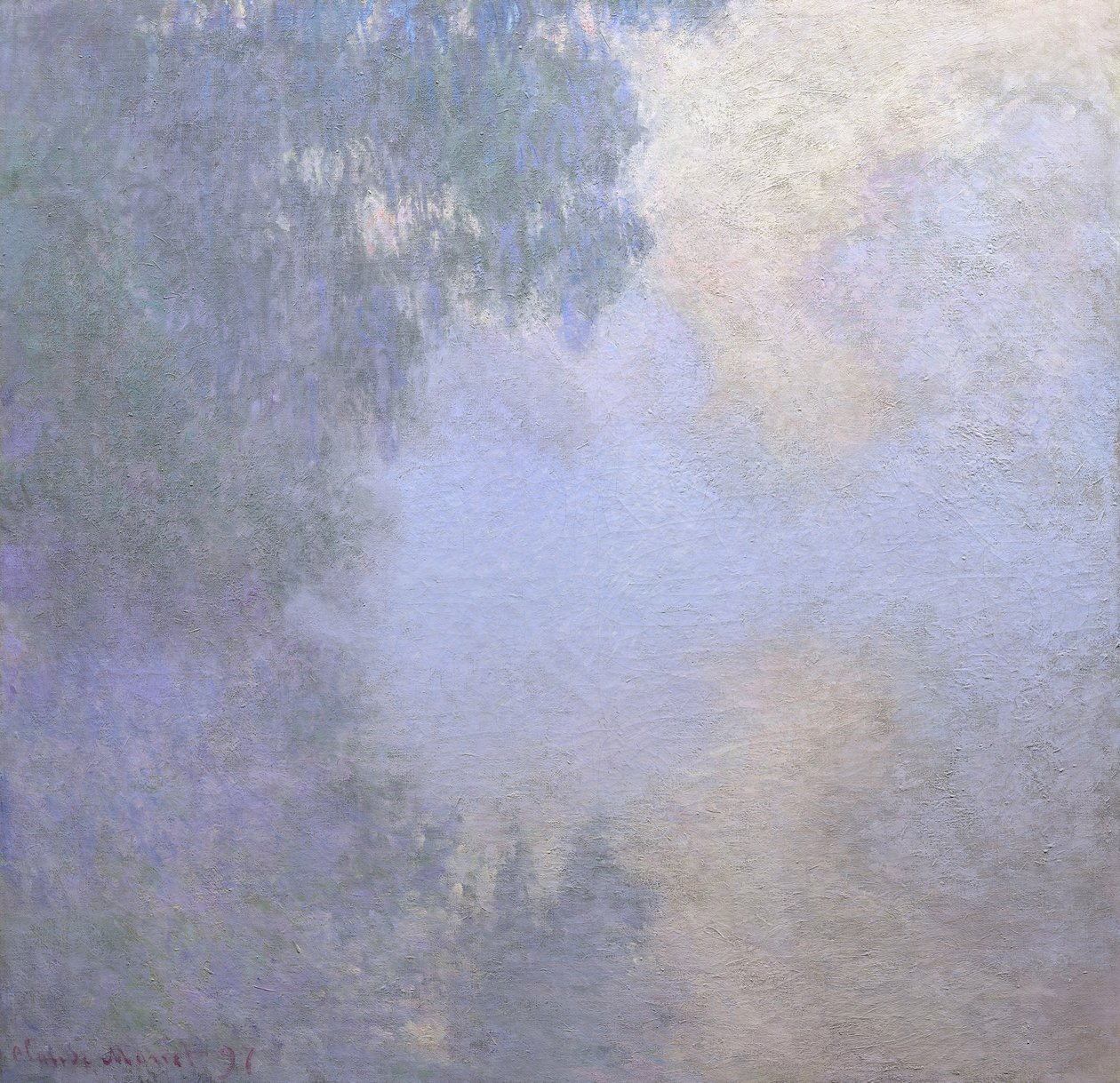 A Szajna ága Giverny közelében alkotó: Claude Monet