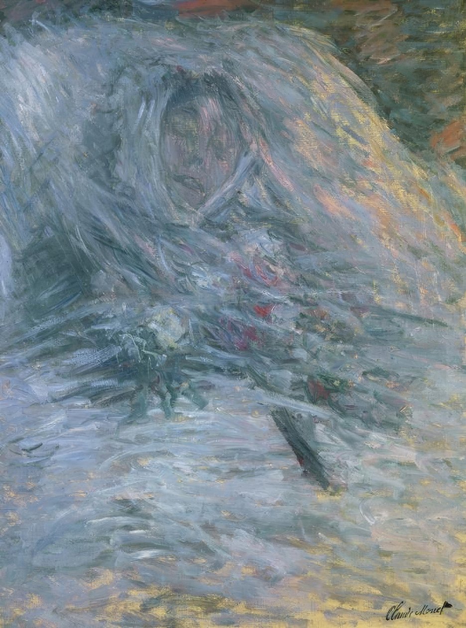 Camille a halálos ágyán alkotó: Claude Monet