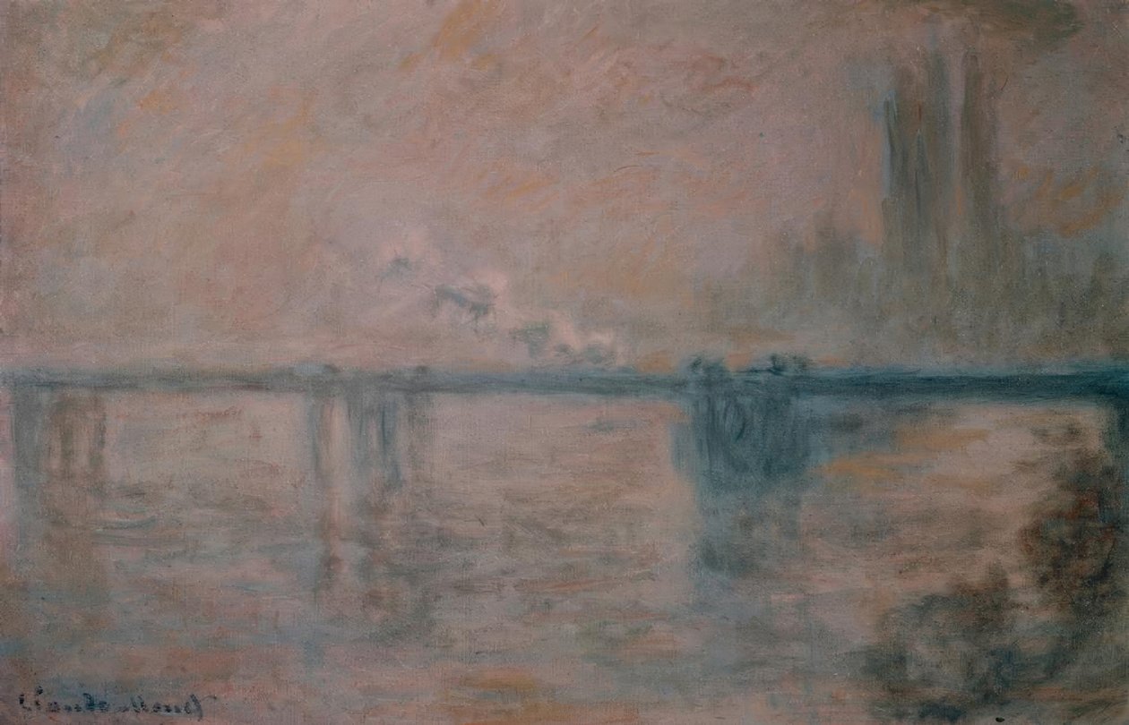 Charing Cross híd alkotó: Claude Monet