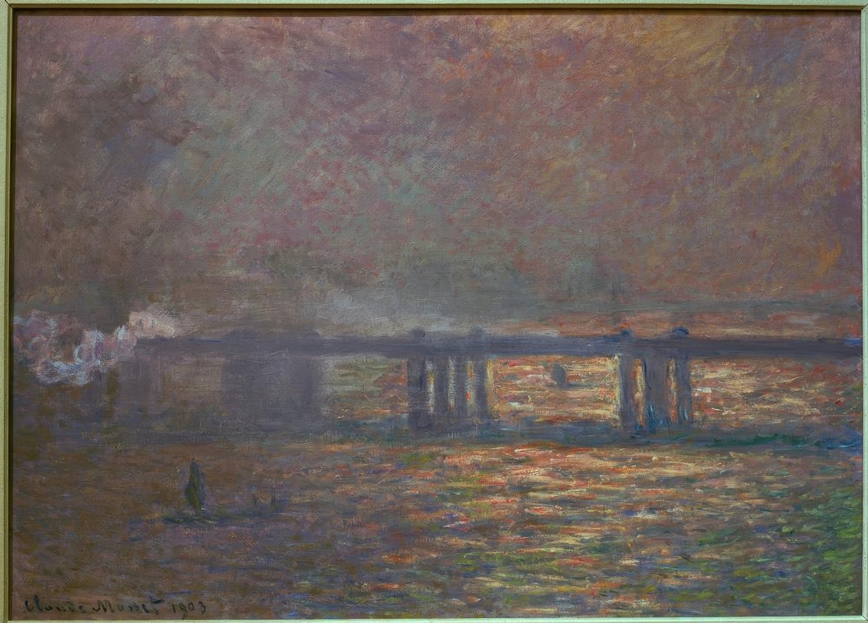 Charing Cross híd alkotó: Claude Monet