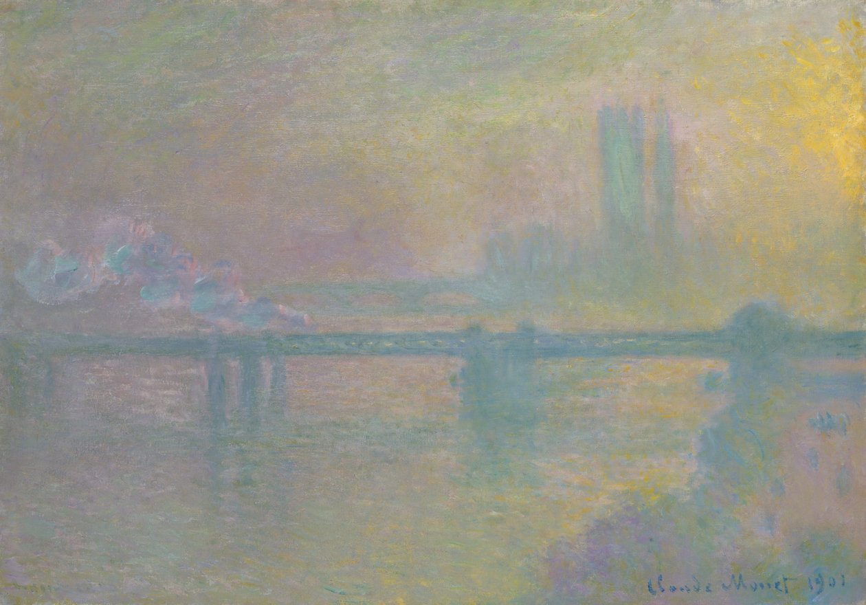 Charing Cross híd, London alkotó: Claude Monet