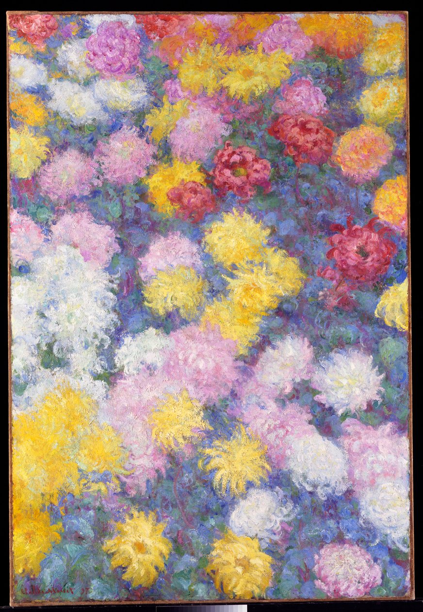 Krizantémok, 1897 alkotó: Claude Monet