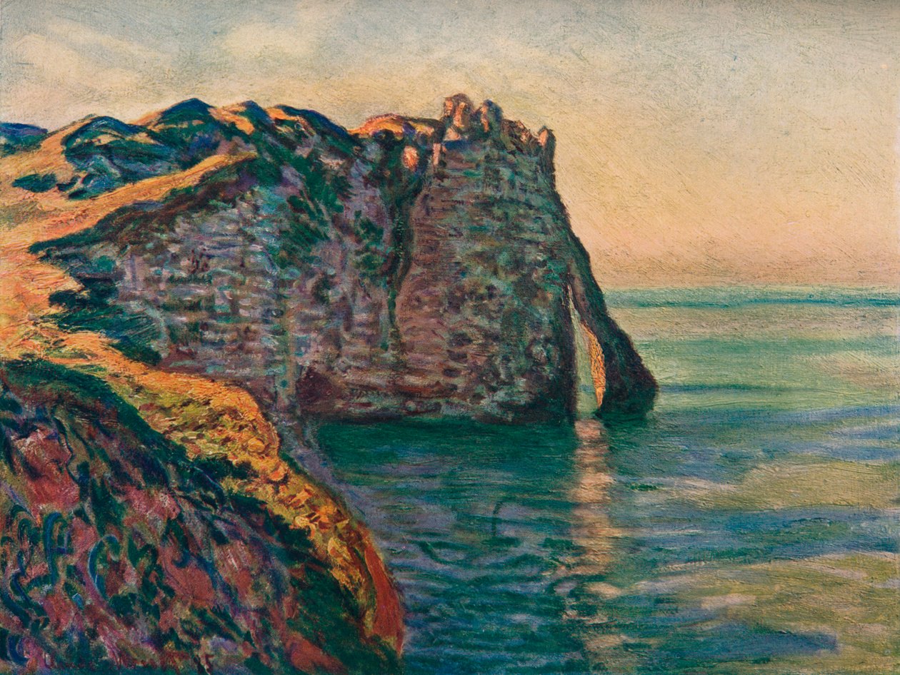 Etretati sziklák, 1885 alkotó: Claude Monet