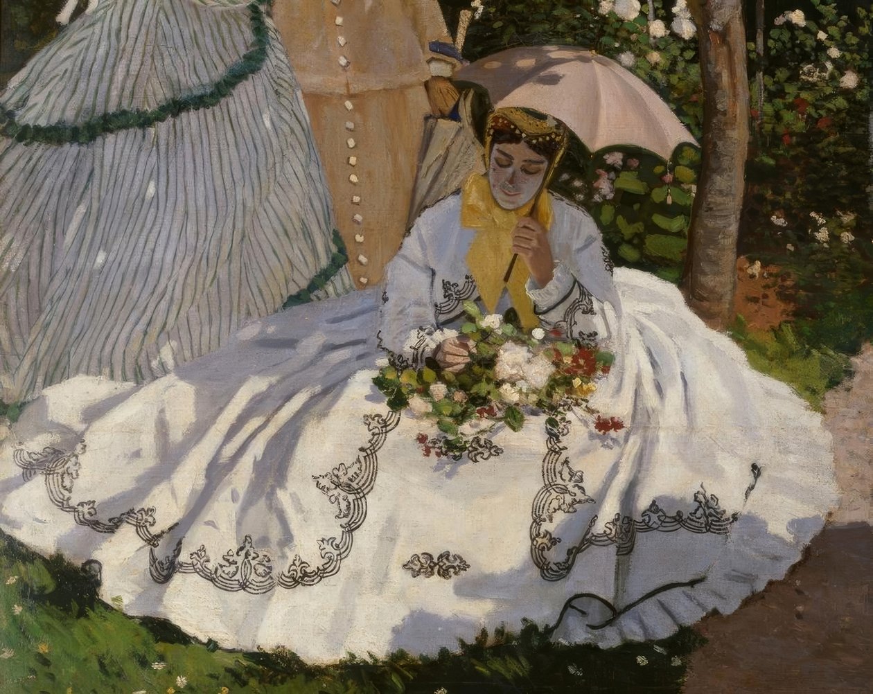 Nők a kertben alkotó: Claude Monet